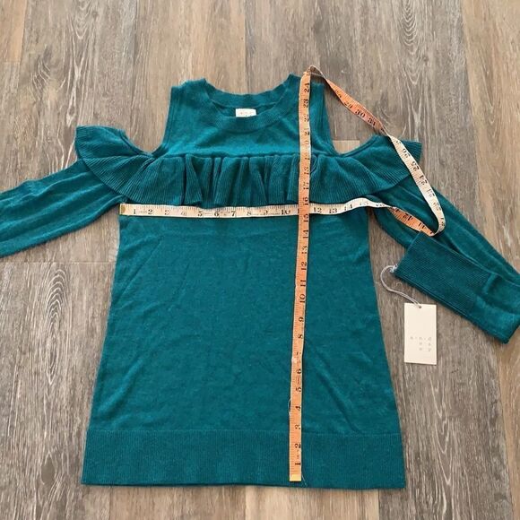 A New Day Cold Shoulder Sweater - Picture 6 of 6